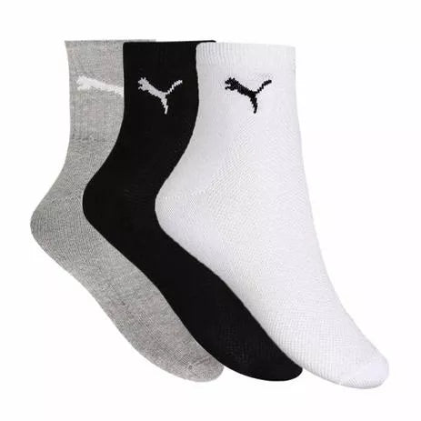 Kit 3 Pares Meias Esportivas Cano Médio Multimarcas