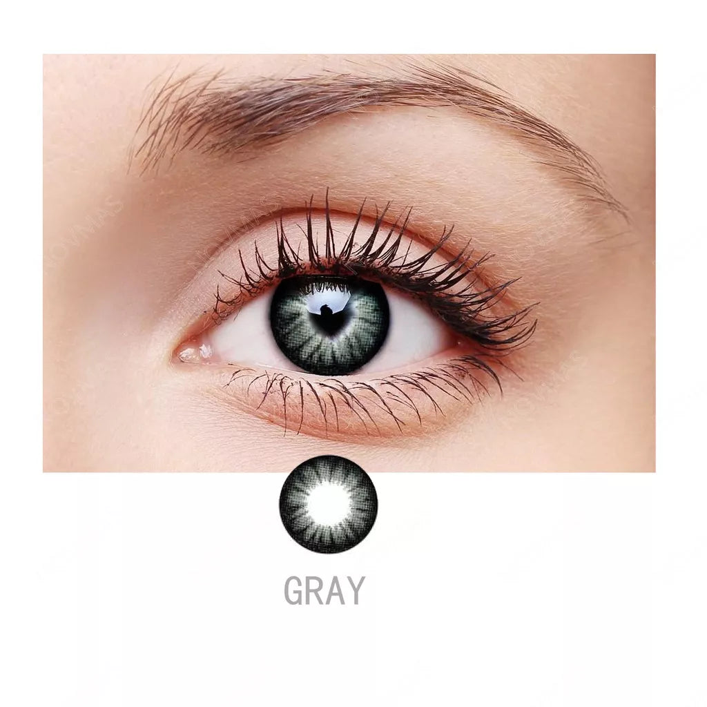 ZELIN Lente de Contato Colorida Aparência Natural Uso Anual Para Maquiagem Dos Olhos
