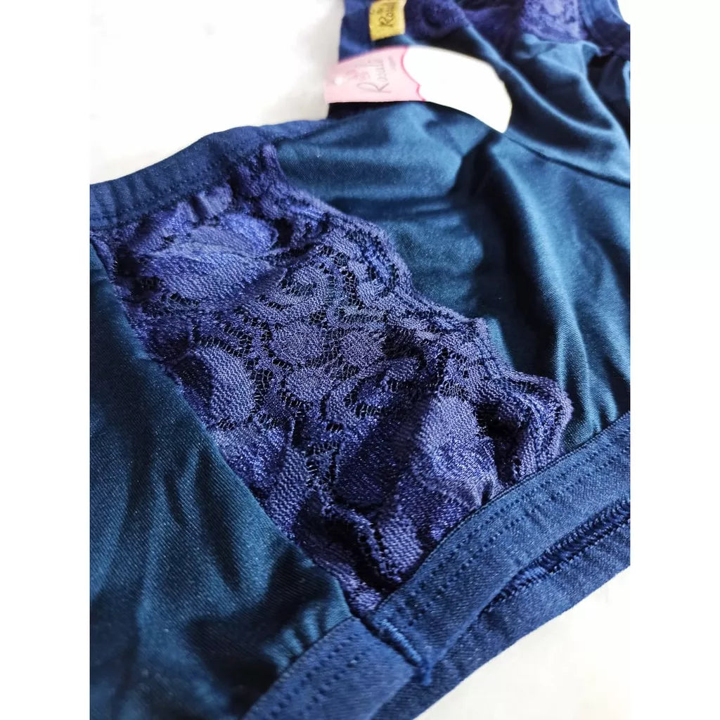 Kit 5 Calcinha Boxer - Calcinhas Box - Short Microfibra Detalhes em Renda Até o 46