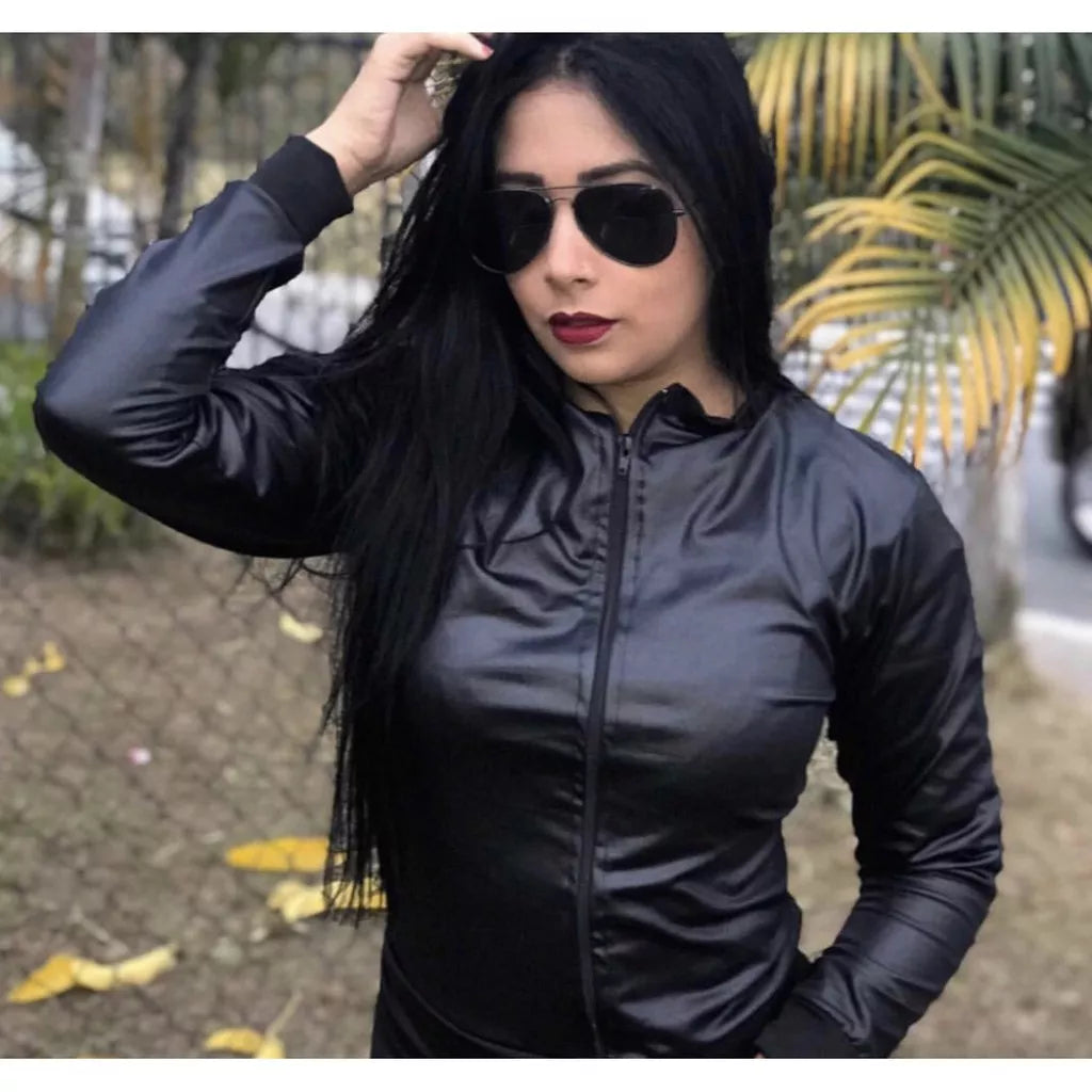 Jaqueta Bomber Cirre Feminina P, M, G, GG