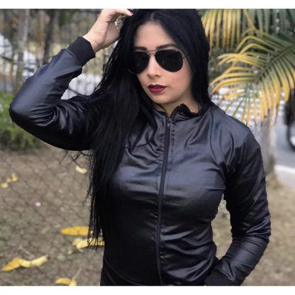 Jaqueta Bomber Cirre Feminina P, M, G, GG