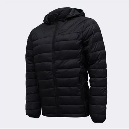 jaqueta Puffer Matelassê Masculina Capuz Removivel