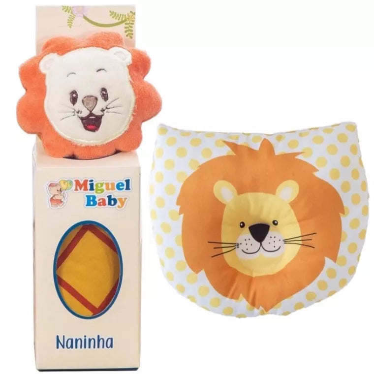 Naninha  Para Bebê E Travesseirinho Anatômico - Apoio De Cabeça