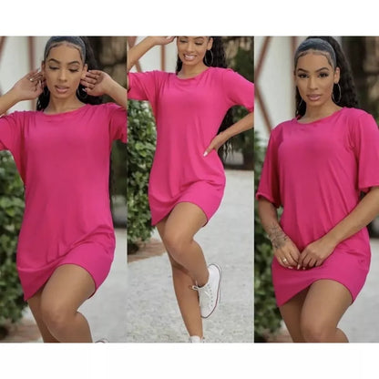 Camisão vestido blusão feminino confortável