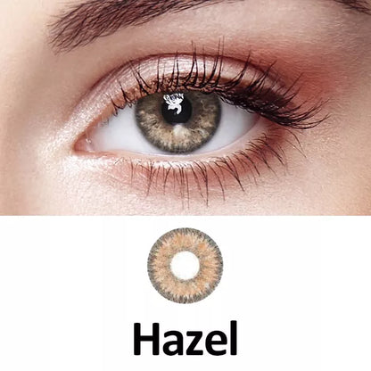 ZELIN Lente de Contato Colorida Aparência Natural Uso Anual Para Maquiagem Dos Olhos