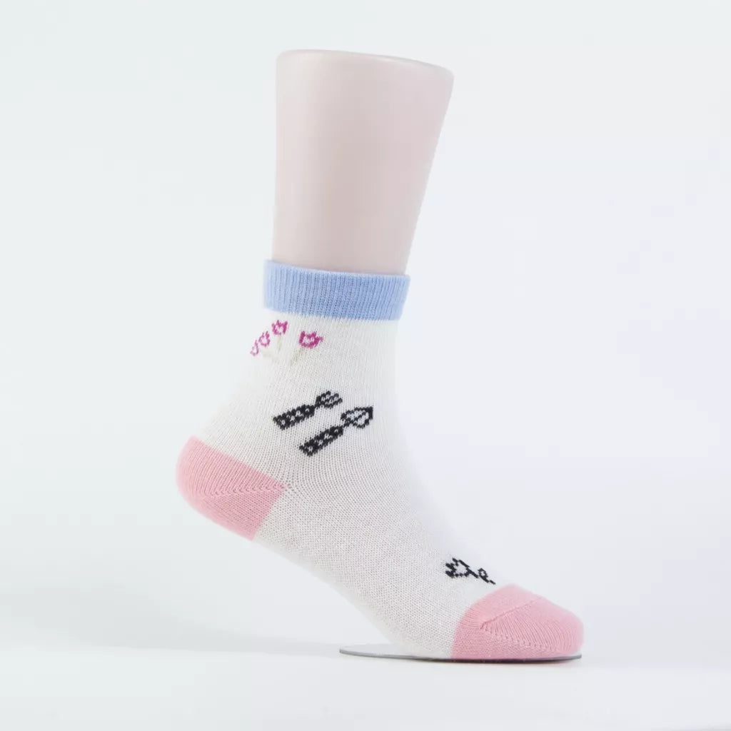 Kit 12 Pares Meias Infantil feminino