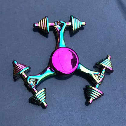 Novo Colorful Fit Spinner Zinc Alloy Decompression Toy Finger Metal Spinner Relieving Stress Effect
