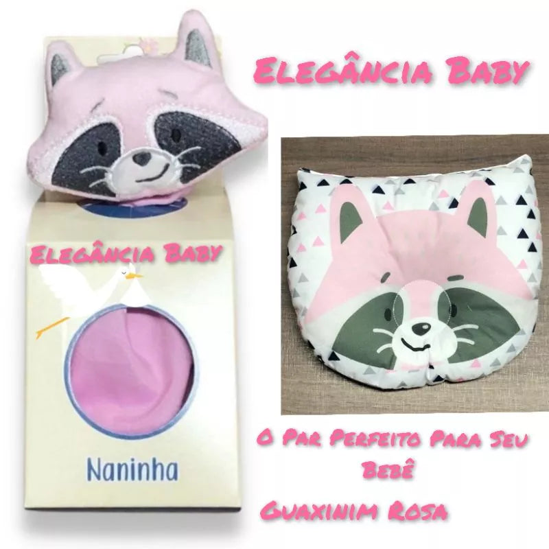 Naninha  Para Bebê E Travesseirinho Anatômico - Apoio De Cabeça