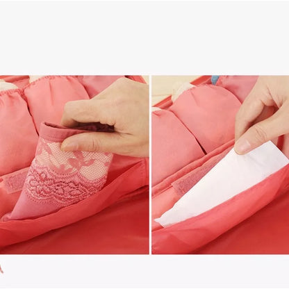 Organizador De Viagem Unissex Lingerie Calcinha Sutiã