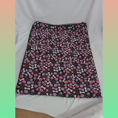 Cama Pet Para Cães e Gatos Colchonete Pet 70x50 Com Zíper Colchonete Fundo Emborrachado