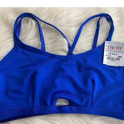 Top Fitness Feminino Alça Fina Academia