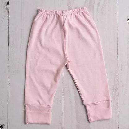 Calça / Mijão Bebê / Culote Suedine Pé Reversível 100% Algodão