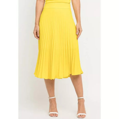 Saia midi Plissada Midi Moda Evangelica Casual Elegante para igreja