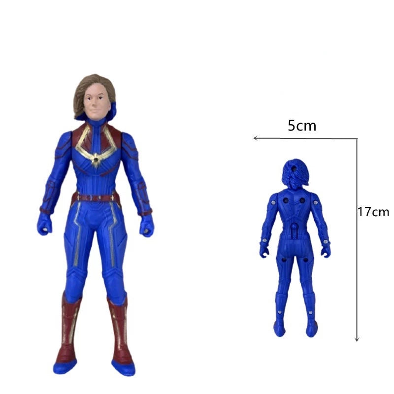 Vingadores Bonecas Luminosas Action figure Homem De Ferro/boneco homem aranha /Capitão América/Hulk/Thanos Marvel/Com Caixa