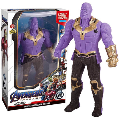 Vingadores Bonecas Luminosas Action figure Homem De Ferro/boneco homem aranha /Capitão América/Hulk/Thanos Marvel/Com Caixa