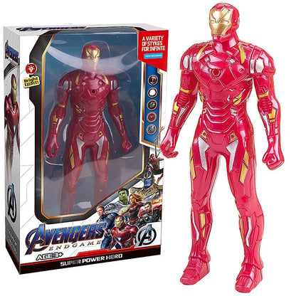 Vingadores Bonecas Luminosas Action figure Homem De Ferro/boneco homem aranha /Capitão América/Hulk/Thanos Marvel/Com Caixa