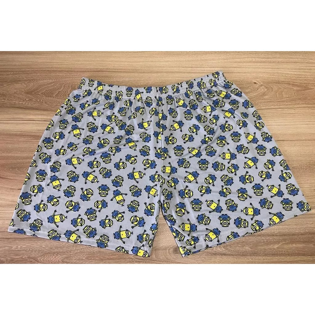 SAMBA CANÇÃO PLUS SIZE ADULTO ESTAMPADO PERSONAGENS MASCULINO