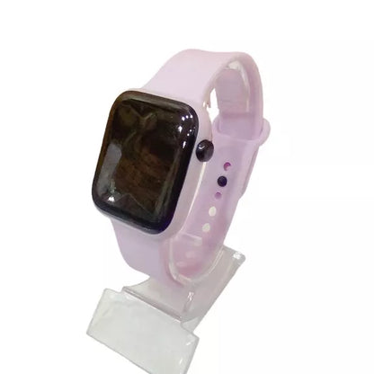 Relógio LED quadrado à prova d'água digital feminino e masculino Esportes