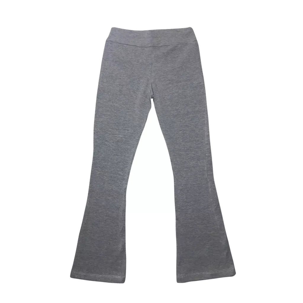 Calça Legging  flare Infantil 1 ao 14 em Cotton para Meninas - Leg flare Lisa
