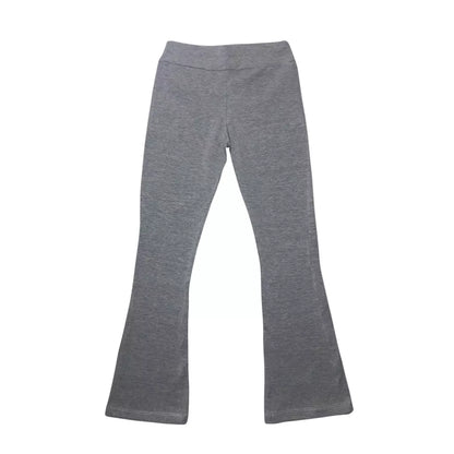 Calça Legging  flare Infantil 1 ao 14 em Cotton para Meninas - Leg flare Lisa