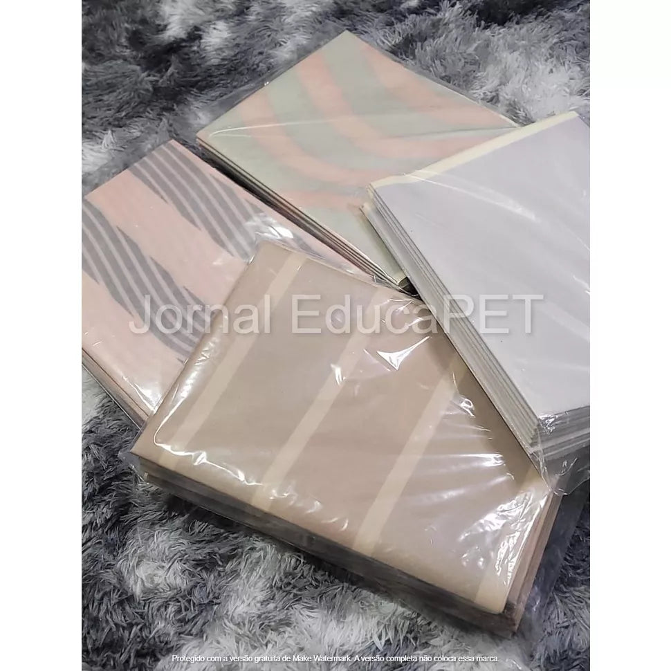 Jornal Pet 1kg Tapete pet Biodegradável FOLHAS GRANDES 96X66