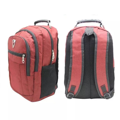 Mochila Escolar De Nylon Impermeável Unissex Para Notebook