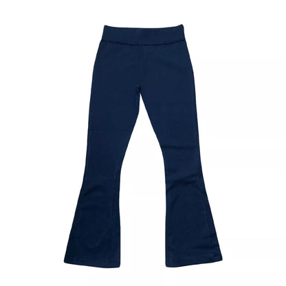 Calça Legging  flare Infantil 1 ao 14 em Cotton para Meninas - Leg flare Lisa