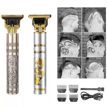 Maquina de Barbear cortar cabelo Profissional barbeador acabamento Sem Fio Portátil