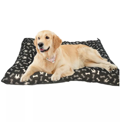 Cama Pet Para Cães e Gatos Colchonete Pet 70x50 Com Zíper Colchonete Fundo Emborrachado