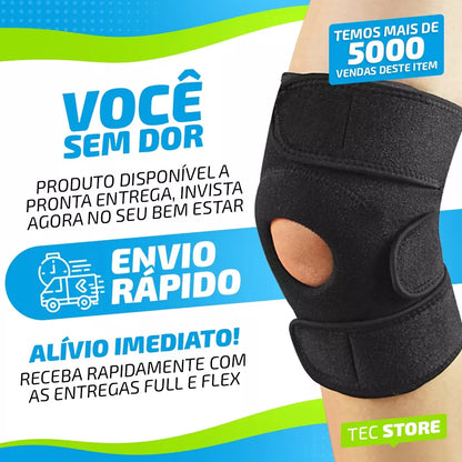 Joelheira Compressão Ortopedica Articulada Patelar Reforçada
