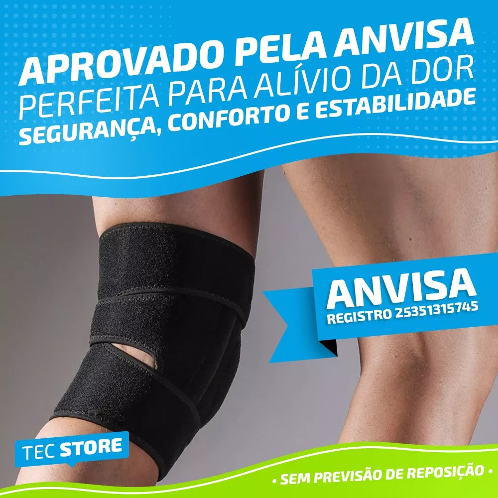 Joelheira Compressão Ortopedica Articulada Patelar Reforçada
