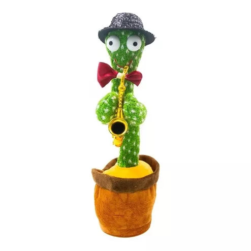 Cacto Dancante E Falante Toca Musica Repete A Fala Brinquedo