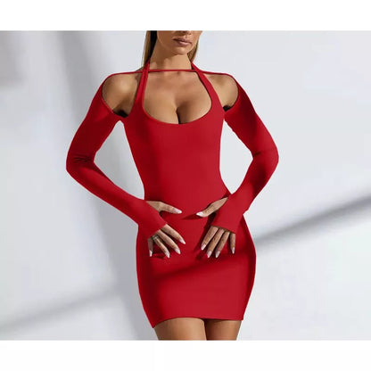 Vestido longo feminino casual solto com estampa listrada e botões