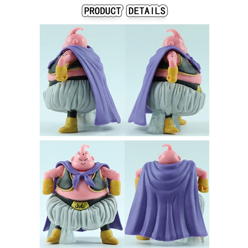 Bola De Dragão Figura Muscle Majin Buu 8pcs/Conjunto Ornamentos Modelo Boneca Anime Pvc De Ação Decoração Coleção Brinquedos Presente