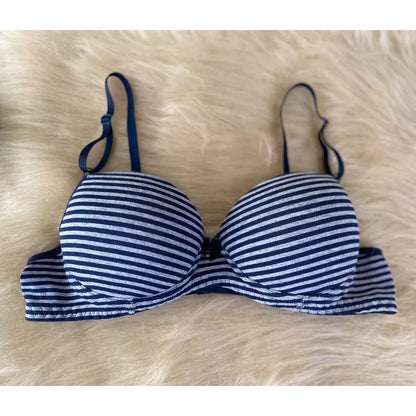 Sutiã  estampado Lingerie Básico Com Bojo Pala inteira Algodão Estampado