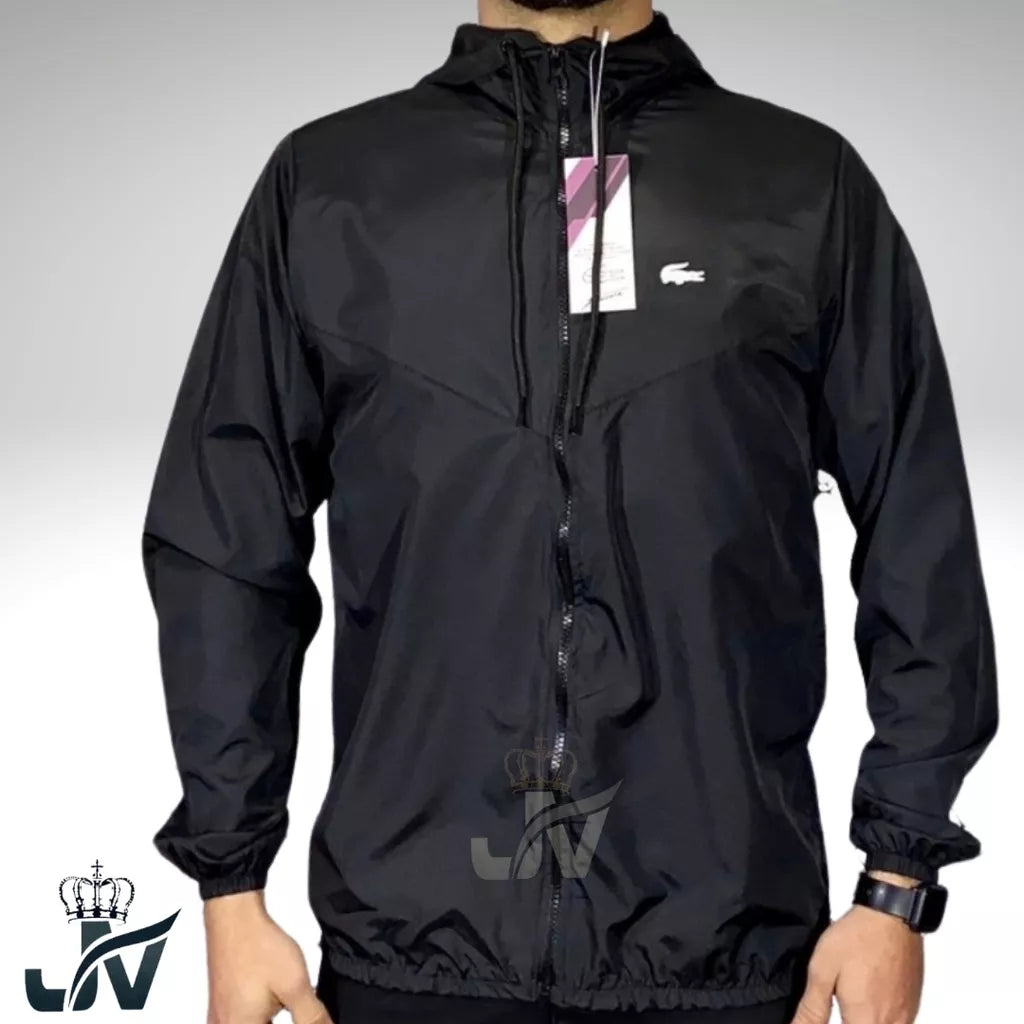 JAQUETA CORTA VENTO MASCULINO PRETO multi-marcs