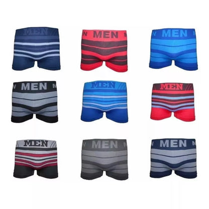 Kit 10 Cueca Box Boxer Adulto Microfibra Premium