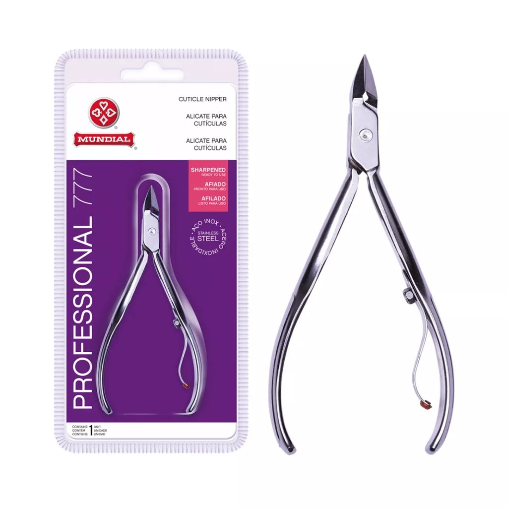 Alicate cuticula 777 professional inox mundial