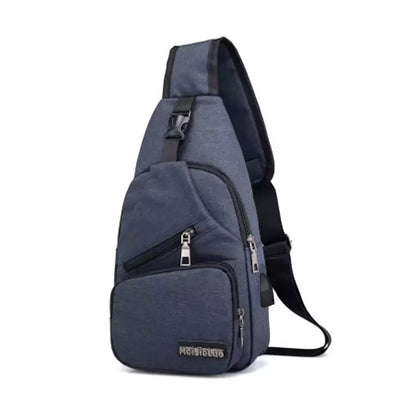 Bolsa de ombro UNISEXX anti-roubo de ombro carregador usb mensageiro